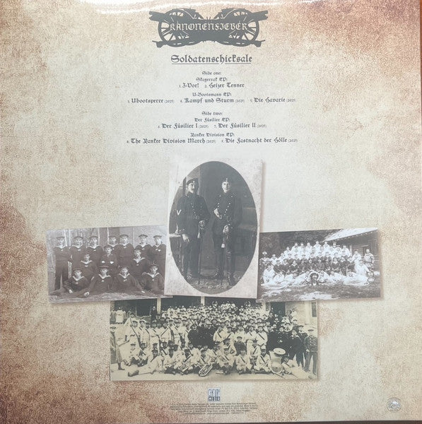 Kanonenfieber : Soldatenschicksale (LP, Album, Comp, Ltd, Ora)