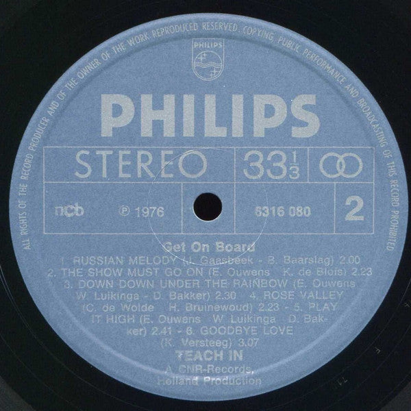 Teach-In : Get On Board (LP, Album)