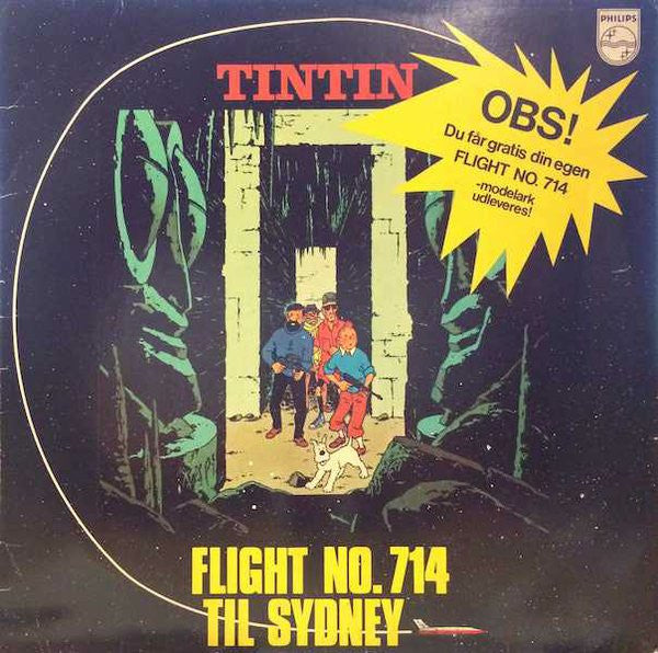 Hergé : Tintin Flight No. 714 Til Sydney (LP, Album)