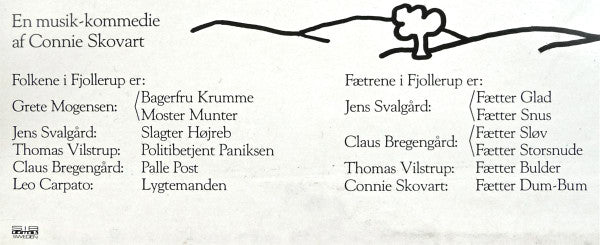 Unknown Artist : Fætrene I Fjollerup (Fætterfolket 1) (LP, Album)