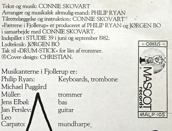 Unknown Artist : Fætrene I Fjollerup (Fætterfolket 1) (LP, Album)