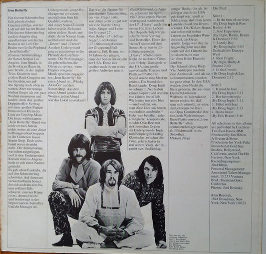 Iron Butterfly : Ball (LP, Album, Uni)