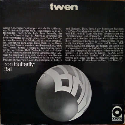 Iron Butterfly : Ball (LP, Album, Uni)