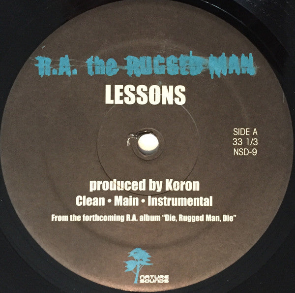 R.A. The Rugged Man : Lessons / How Low (12")