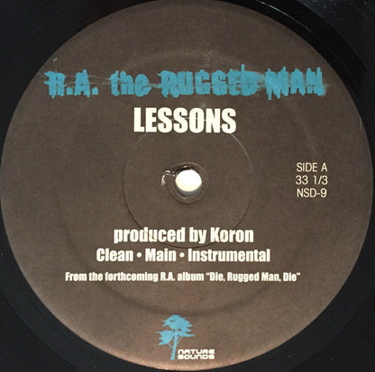 R.A. The Rugged Man : Lessons / How Low (12")