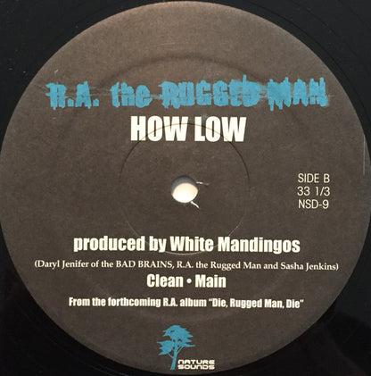 R.A. The Rugged Man : Lessons / How Low (12")