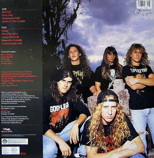 Obituary : Cause Of Death (LP, Album)