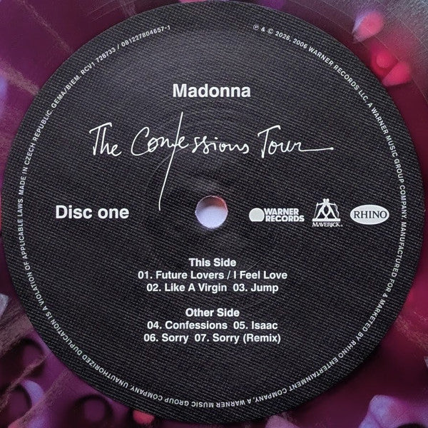 Madonna : The Confessions Tour (2xLP, Album, RSD, RE, Sta)