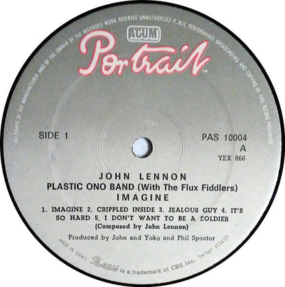 John Lennon : Imagine (LP, Album)