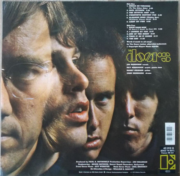 The Doors : The Doors (LP, Album, RE)