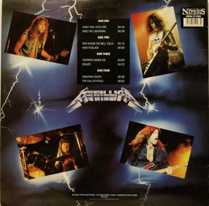 Metallica : Ride The Lightning (2x12", Album, Ltd, RE)