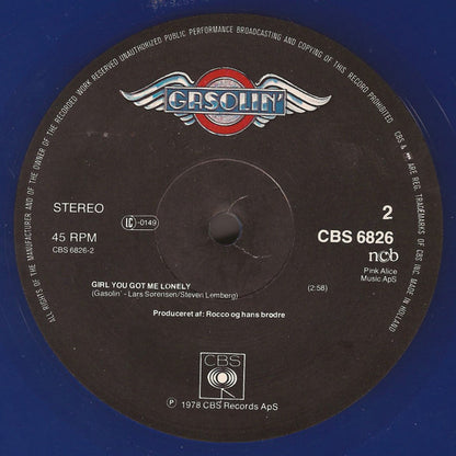 Gasolin' : Bob-Shi-Bam / Girl You Got Me Lonely (12", Maxi)