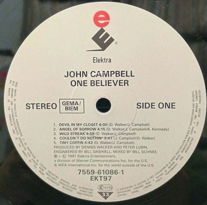 John Campbell : One Believer (LP, Album)