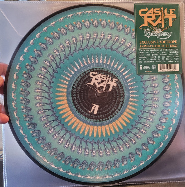 Castle Rat : The Bestiary (LP, Album, Pic, RE, Zoe)