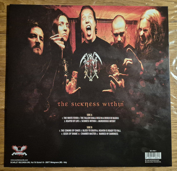 HateSphere : The Sickness Within (LP, Album, Ltd, Red)