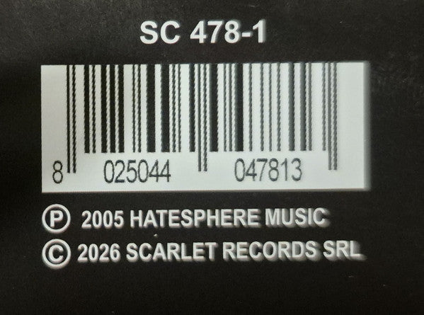 HateSphere : The Sickness Within (LP, Album, Ltd, Red)