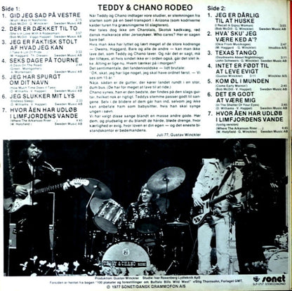 Teddy & Chano Rodeo : Teddy & Chano Rodeo (LP, Album)