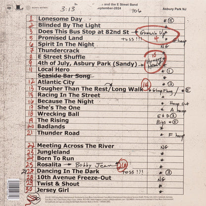 Springsteen & E Street Band* : Live From Asbury Park - 2024 (5xLP, Album, RSD + Box, Ltd)