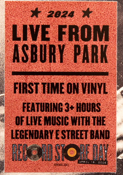 Springsteen & E Street Band* : Live From Asbury Park - 2024 (5xLP, Album, RSD + Box, Ltd)