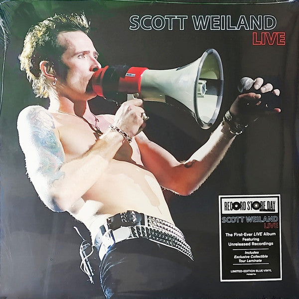 Scott Weiland : Live (LP, Album, RSD, Ltd, Blu)