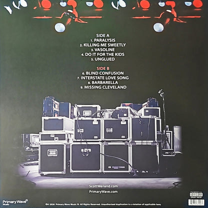 Scott Weiland : Live (LP, Album, RSD, Ltd, Blu)