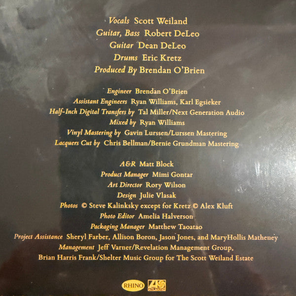 Stone Temple Pilots : Live At Rolling Rock 2001 (2xLP, Album, RSD, Ltd, Can)