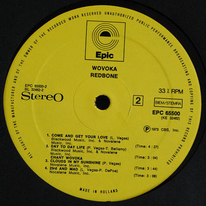 Redbone : Wovoka (LP, Album)