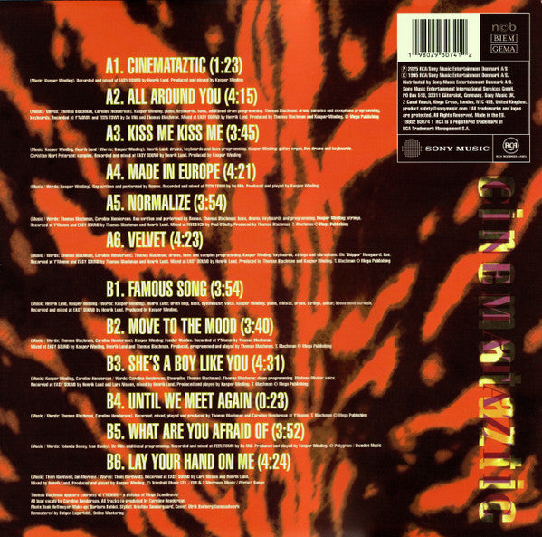 Caroline Henderson : Cinemataztic (30th Anniversary Remastering) (LP, Album, RE, RM)