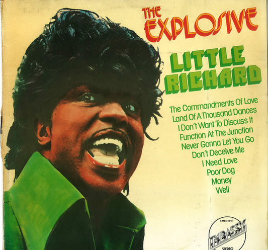 Little Richard : The Explosive Little Richard (LP, Album, RE)