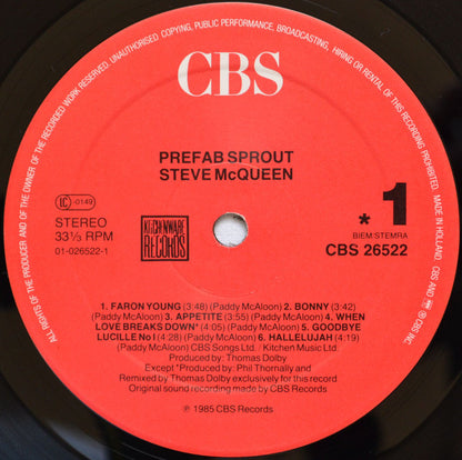 Prefab Sprout : Steve McQueen (LP, Album)