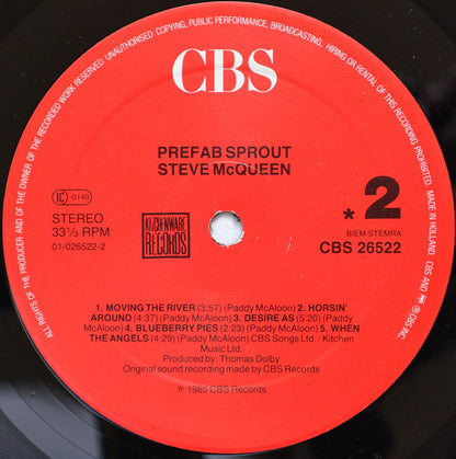Prefab Sprout : Steve McQueen (LP, Album)