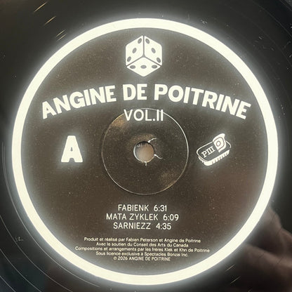 Angine De Poitrine : Vol. II (LP, Album, RE, Thi)