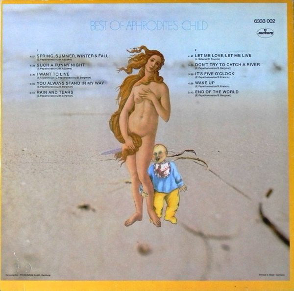 Aphrodite's Child : Best Of Aphrodite's Child (LP, Comp, Gat)