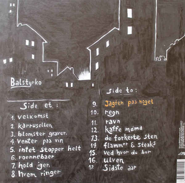 Balstyrko : Jagten Paa Noget (LP, Album)