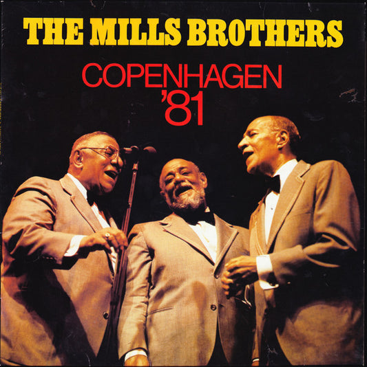 The Mills Brothers : Copenhagen '81 (LP, Album)