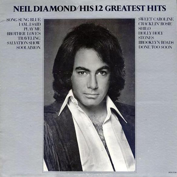 Neil Diamond : His 12 Greatest Hits (LP, Comp)