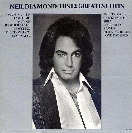Neil Diamond : His 12 Greatest Hits (LP, Comp)