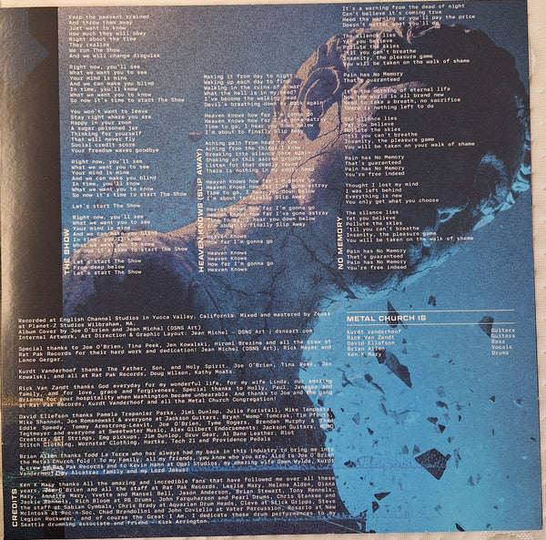 Metal Church : Dead To Rights (LP, Album, Ltd, Mul)