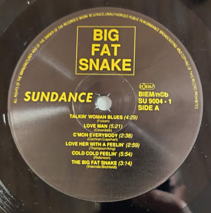 Big Fat Snake : Big Fat Snake (LP, Album)