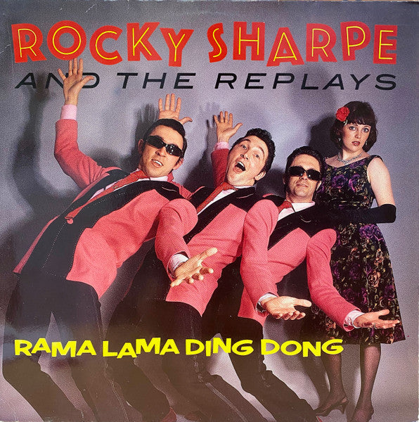 Rocky Sharpe & The Replays : Rama Lama Ding Dong (12")
