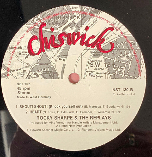 Rocky Sharpe & The Replays : Rama Lama Ding Dong (12")