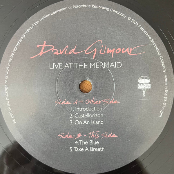 David Gilmour : Live At The Mermaid (2xLP)