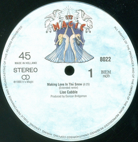 Miss B. Haven : Making Love In The Snow (12", Maxi)