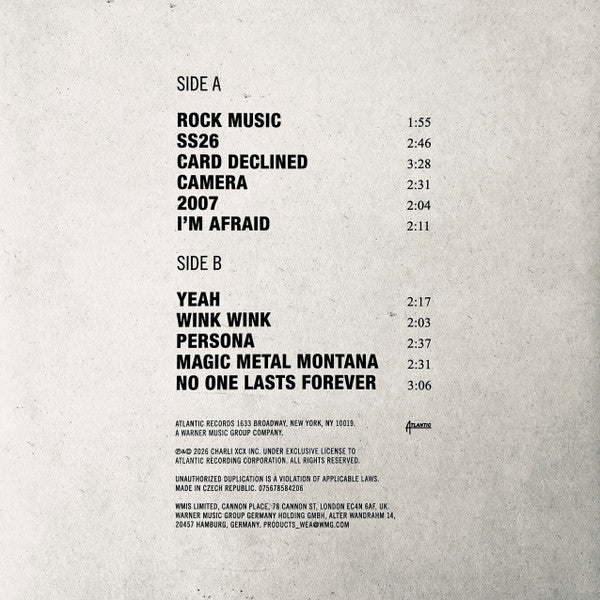 Charli XCX : Music, Fashion, Film (LP, Album, Yor)