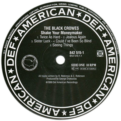 The Black Crowes : Shake Your Money Maker (LP, Album)