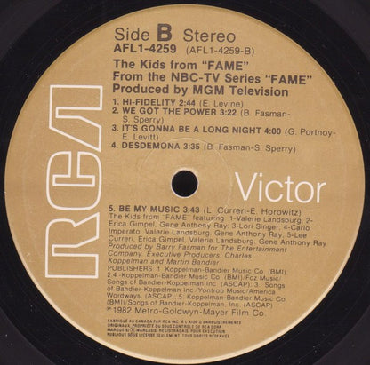 The Kids From Fame : The Kids From Fame (LP, Album, Gat)