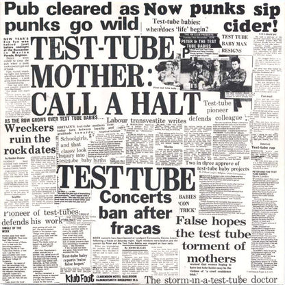 Peter And The Test Tube Babies : Pissed And Proud (LP, Album)