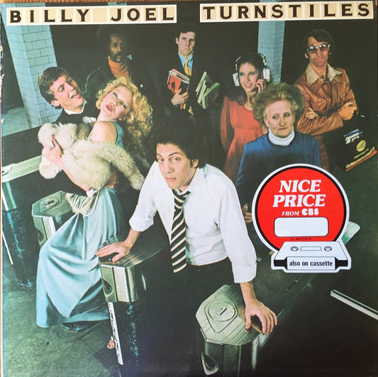 Billy Joel : Turnstiles (LP, Album, RE)