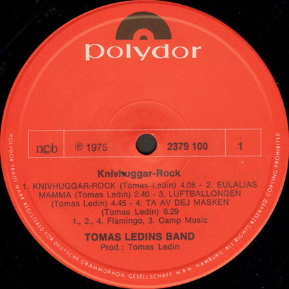 Tomas Ledins Band : Knivhuggarrock (LP, Album)