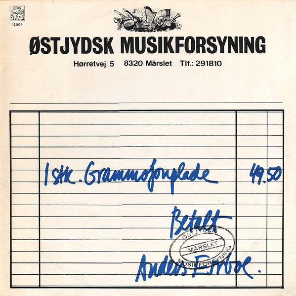 Østjydsk Musikforsyning : Østjydsk Musikforsyning (LP, Album, Bro)